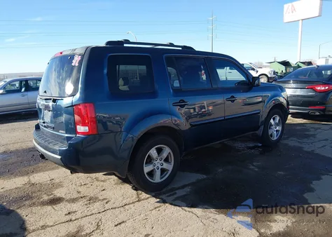 2009 Honda Pilot Ex z USA, uszkodzony, nr VIN 5FNYF48419B042112